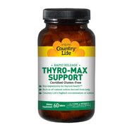 Thyro-Max Support для поддержки щитовидной железы 60 таблеток ТМ Кантри Лайф / Country Life - Фото