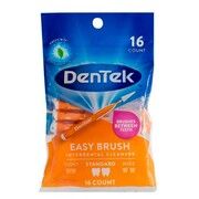 Межзубные щетки DenTek Удобная очистка для стандартных промежутков 16 шт - Фото