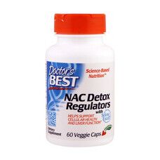 N-Ацетил-L-Цистеин (NAC Detox Regulators) Doctor's Best 60 капсул - Фото
