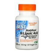 R-Ліпоєва кислота (R-Lipoic Acid) 100 мг Doctor's Best 60 капсул - Фото