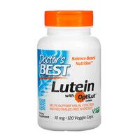 Лютеїн OptiLut 10 мг Doctor's Best 120 гелевих капсул 