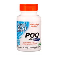 Пірролохінолінхінон PQQ 20 мг Doctor's Best 30 вегетаріанських капсул  - Фото