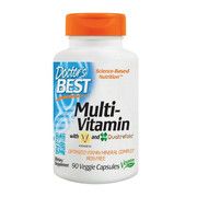 Мультивітаміни без Заліза (Multi-Vitamin Iron-free Quatrefolic) Doctor's Best 90 гелевих капсул - Фото