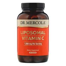 Витамин C в липосомах 1000 мг (Liposomal Vitamin C) Dr. Mercola 180 капсул - Фото