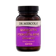 Кверцетин та Птеростильбен (Quercetin and Pterostilbene Advanced) Dr. Mercola 60 капсул - Фото