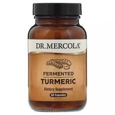 Куркума ферментированная (Fermented Turmeric) Dr. Mercola 60 капсул - Фото