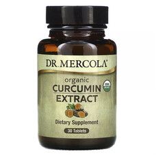 Куркумін екстракт (Organic Curcumin Extract) Dr. Mercola 30 таблеток - Фото