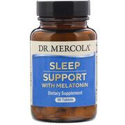 Поддержка сна с Мелатонином (Sleep Support with Melatonin) Dr. Mercola 30 таблеток - Фото
