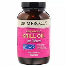 Олія криля антарктична для жінок (Krill Oil) Dr. Mercola 270 капсул - Фото