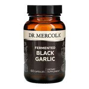 Черный чеснок Black Garlic Dr. Mercola ферментированный 60 капсул - Фото