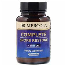 Лечебные грибы и пробиотики (Complete Spore Restore) Dr. Mercola полное восстановление 30 капсул - Фото