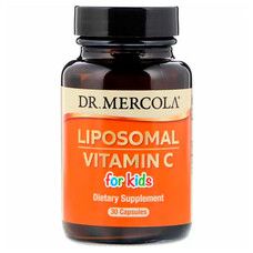 Витамин С липосомальный для детей (Liposomal Vitamin C) Dr. Mercola 30 капсул - Фото