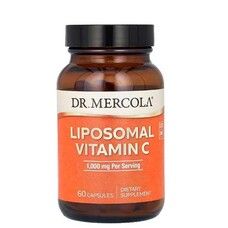 Вітамін C в ліпосомах 1000 мг (Liposomal Vitamin C) Dr. Mercola 60 капсул - Фото
