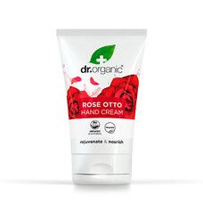 Крем для рук и ногтей с маслом розы Отто Dr.Organic 125 мл