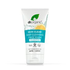 Гель глубокой очистки для жирной кожи лица 5 в 1 Skin Clear Dr.Organic Skin 125 мл - Фото