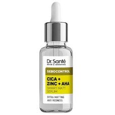 Dr.Sante Sebocontrol Активная матирующая сыворотка Цика + Цинк + АНА 30 мл - Фото