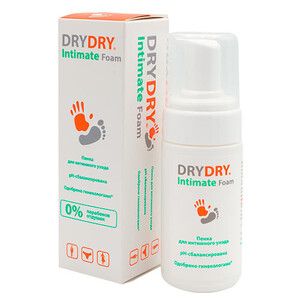 Пена для интимной гигиены Dry-Dry Intimate Foam 100 мл