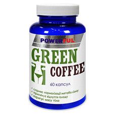 Зелена кава ТМ Пауерфул / Powerful капсули №60  - Фото