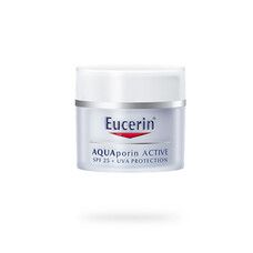 Крем для лица Аквапорин Актив SPF 25 с УФ-защитой для всех типов кожи ТМ Эуцерин/Eucerin 50 мл - Фото
