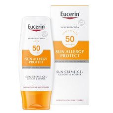 Крем-гель сонцезахисний для обличчя та тіла Sun Allergy Protect SPF50 + ТМ Еуцерін / Eucerin 150мл - Фото