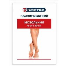 Пластырь медицинский мозольный FP Family Plast 6х10см №1 - Фото