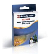 Набор бактерицидных пластырей FP Family Plast Патриот №20 - Фото