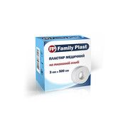Пластир медичний FP Family Plast на тканинній основі 3 см х 500 см - Фото