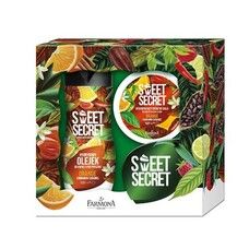 Набір по догляду за тілом Апельсин Tutti Frutti Sweet Secret (Масло для ванни 300мл + крем для тіла 200 мл) - Фото