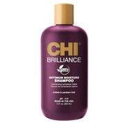 Шампунь для пошкодженого волосся Chi Deep Brilliance Olive & Monoi Opium Moisture Shampoo 355 мл - Фото