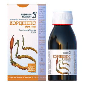 Капли Грибная Аптечка Кордицепс (Cordyceps Sinensis) 100мл