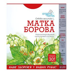 Фиточай Organic Herbs Матка Боровая 30г