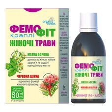 Капли Organic Herbs Фемофит Объём 50мл - Фото