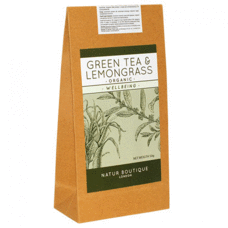 Органический зеленый чай с лемонграсом ТМ Natur Boutiquе 50 г  - Фото