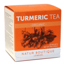 Органічний чай Куркума ТМ Natur Boutiquе фільтр-пакети №20 - Фото