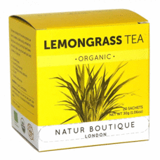 Органический чай Лемонграсс ТМ Natur Boutiquе фильтр-пакеты №20  - Фото