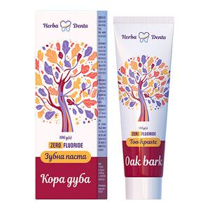 Зубна паста Herba Denta Кора дуба 100 г