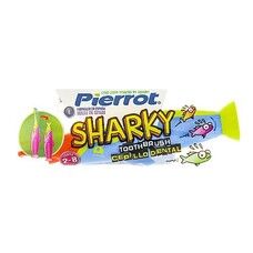 Зубная щетка детская Pierrot Акула (2-8 лет) в пакете