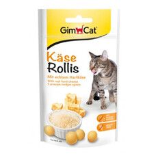 Таблетки сирні GimCat загальнозміцнюючий комплекс вітамінів для котів 40 г / 80 шт - Фото