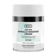 Крем для масажу обличчя та тіла CBD 500 Miracle Massage Cream 100 ml - Фото