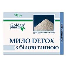 Мыло DETOX с белой глиной 70г - Фото