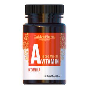 Витамин А (Vitamin А) 300 мг капсулы №60