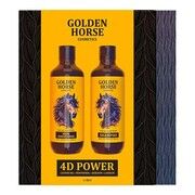 Набор для волос Golden Horse 4DPower шампунь и маска 2х400мл  - Фото