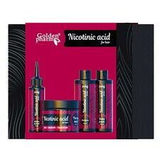 Набор для волос Никотиновая кислота 4-в-1 - Фото