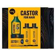Набор для волос Castor 4 единицы Набор для волос Castor 4 единицы - Фото
