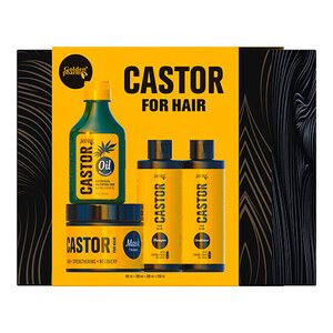 Набор для волос Castor 4 единицы Набор для волос Castor 4 единицы