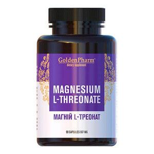 Магний L-треонат (Magnesium L-Threonate) 667 мг капсулы № 90