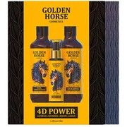 Набор для волос Golden Horse 4D Power шампунь, маска и масло - Фото