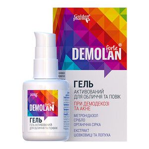 Гель для обличчя та повік Демолан Форте / Demolan Forte® 30 мл