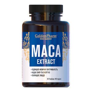 Maкa перуанська (Maca) 343 мг капсули №60