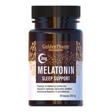 Мелатонин Поддержка сна 3 мг 60 веганских капсул